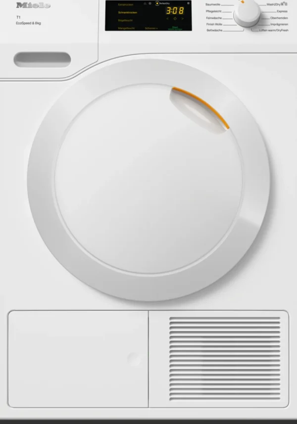 Miele Tcc570Wp Ecospeed&8Kg